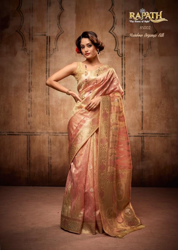 Rajpath Attari Organza Ocassion Wear Saree Collection